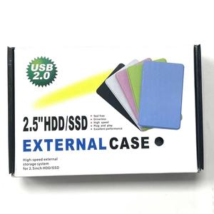 Bán Sỉ Hộp Ổ Cứng USB2.<span class=keywords><strong>0</strong></span> <span class=keywords><strong>2</strong></span>.5 Inch Không Có Dụng Cụ Bằng Nhựa Ổ Cứng Di Động Gắn Ngoài SSD Máy Tính Xách Tay SATA - Product Image 1