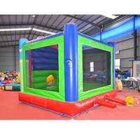Maison de saut gonflable à rebond lunaire de qualité à louer Château gonflable Pep pa rose 13x13 Château gonflable à rebond pour enfants