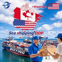 Service d'expédition rapide et économique, tarifs d'agence de transport maritime, transitaire, transport DDP FBA porte-à-porte vers les États-Unis