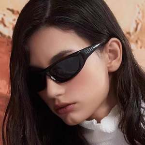 Gafas de Sol de Ciclismo Y2K Personalizadas con Logotipo 2026, Gafas de Sol Deportivas con Protección UV400 para Hombre y Mujer, Estilo Ojo de Gato - Product Image 2