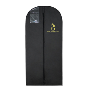 Bolsa de embalaje de polvo para Vestido largo de novia, traje de color marfil con logotipo personalizado - Product Image 6