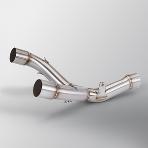 Tubo de Conexión Intermedio de Acero Inoxidable para Escape de Motocicleta Modificado, Sistema Slip-On para CRF450R CRF450RX <span class=keywords><strong>CRF</strong></span> <span class=keywords><strong>450</strong></span> R XR Años <span class=keywords><strong>2015</strong></span> 2016 - Product Image 1