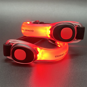 Thể thao ngoài trời an toàn phát sáng trong bóng tối nhấp nháy <span class=keywords><strong>LED</strong></span> <span class=keywords><strong>Armband</strong></span> cho chạy - Product Image 6