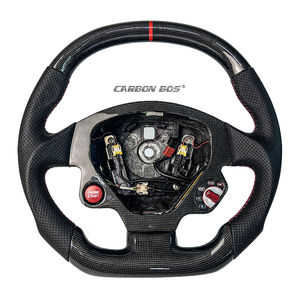 Volante personalizado para <span class=keywords><strong>Ferrari</strong></span> F430 458 <span class=keywords><strong>488</strong></span> 812 Volante de fibra de carbono - Product Image 1