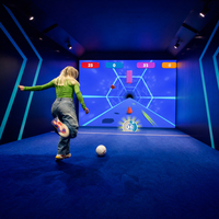 Projecteur mural interactif pour jeux multi-balles, sports et jeux interactifs