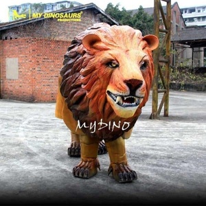 Mon Dino Réaliste Silicone En Caoutchouc 3d <span class=keywords><strong>Animal</strong></span> <span class=keywords><strong>Lion</strong></span> Costume Pour <span class=keywords><strong>Le</strong></span> Carnaval - Product Image 2