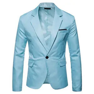8491 Men's Casual Slim Fit Suit Blazer Jacket One Button Lightweight Sport Coats Formal Dress Daily Business Suit Jacket