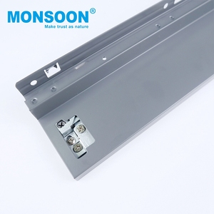 Chất Lượng Cao Nhiệm Vụ Nặng Nề Giấu Dưới Gắn Thép Nhà Bếp Ngăn Kéo Trượt Đường Sắt Mềm Đóng Cửa Hệ Thống Ngăn Kéo - Product Image 6