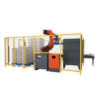 Robot d'emballage et de palettisation de Kuka Bras de robot pour sacs de ciment et boîtes en carton