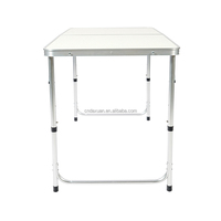 Oeytree Mesa Moderna de Aluminio con Patas Plegables de Metal Personalizadas, Venta Al por Mayor, Mesa Plegable Rectangular para Eventos al Aire Libre