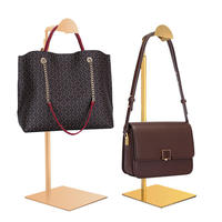 Expositor de Bolsos de Acero Inoxidable Ecológico |   Diseño de Muebles para Exhibición de Bolsos de Mujer en Tiendas Minoristas |   Soporte para Teléfono
