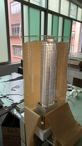Modèle de bâtiment écologique <span class=keywords><strong>Li</strong></span> <span class=keywords><strong>Mei</strong></span> pour l'affichage, en plastique ABS, design de ferme, échelle 1:100 - Product Image 4