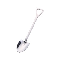 Nouvelle conception, forme différente, cuillère en métal, cuillère à glace en acier inoxydable, cuillère à café, pelle à glace