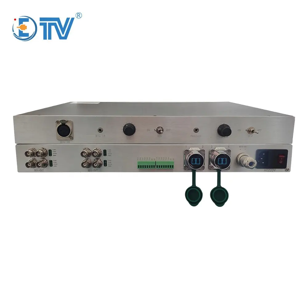 Телевизионный студийный сигнал Оптическая передача CCU EFP/ENG камера SDI + внутренняя связь + Tally + пульт дистанционного управления + PGM