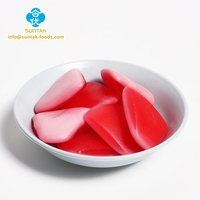 SUNTAK Factory Bulk Soft Gummy Candy Ball Shape Multi-Colored Daily Snack Fruit Flavor Sugar Sweet Confectionery for Wholesale