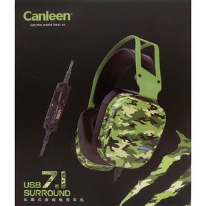 Auriculares Ganleer K400 con Cable, Sonido 7.1, Diseño de Camuflaje para Juegos - Product Image 6