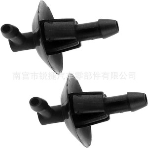 Dodge Sprinter Windshield <b>Washer</b> Hose Connector 5125061AA Black Plastic Nylon POMPP Truck Accessory - Product Image 3