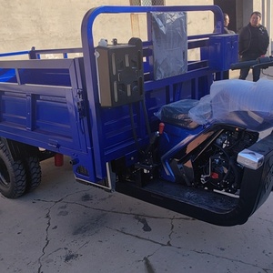 Tricycle à moteur essence 350cc, moteur refroidi par eau, 9 roues, tracteur agricole, tricycle de fret, moto cargo - Product Image 6