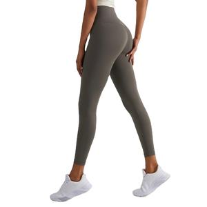 Pantalon d'entraînement de sport taille haute Leggings pour femmes Leggings de fitness en polyester souple avec poche de BD Prix de gros - Product Image 1