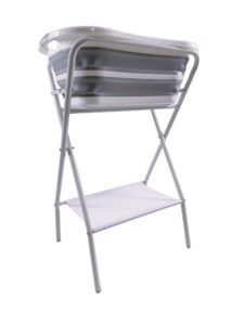 <span class=keywords><strong>Baignoire</strong></span> <span class=keywords><strong>pliable</strong></span> portative avec pieds en acier inoxydable toilettage support de douche pour animaux de compagnie pour chiens se baignant en PP TPE et fer - Product Image 2