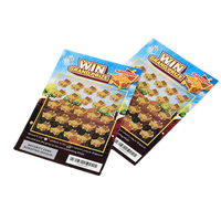 Personnalisé drôle blague Gag billets de loterie cartes à gratter blague Loto billet jeu