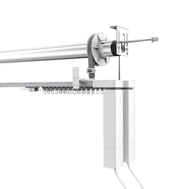 Запатентованная телескопическая конструкция, вертикальная и нижняя система, моторизованная подъемная занавеска