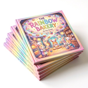 Servicio de Impresión de Libros Infantiles Personalizados con Tapa Dura, Cuaderno de Cuentos para Niños, Impresión de Libros para Niños, Encuadernación Cosida - Product Image 1