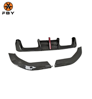 Nouveau diffuseur de pare-chocs arrière en Fiber de carbone de Style AE pour BMW G80 M3 G82 G83 M4 2020 + lèvre de becquet de pare-chocs arrière