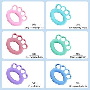Anillos de Ejercicio para Dedos (10~60 Lb), Juego de Entrenamiento de Fuerza de Agarre para Dedos, Manos y Antebrazos - Product Image 3