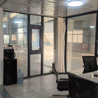Maison conteneur préfabriquée pour bureau de chantier, dortoir de travailleurs, camp