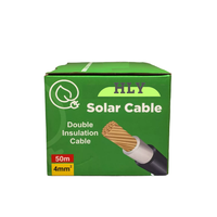 Kabel Ekstensi Tenaga Surya 20 Kaki 10AWG dengan Konektor Betina dan Jantan dengan Sepasang Konektor Ekstra Kit Adaptor Panel Surya
