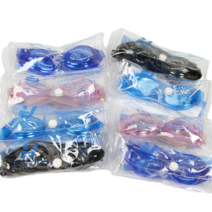 Gafas de Natación Antivaho con Junta de PC Suave, Impermeables, con Tapones para los Oídos Blancos, Ajuste Universal para Niños, Gran Venta - Product Image 1