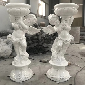 Escultura de ángel pequeño de resina decorativa para Interior, estatua de ángel pequeño, a la venta - Product Image 5