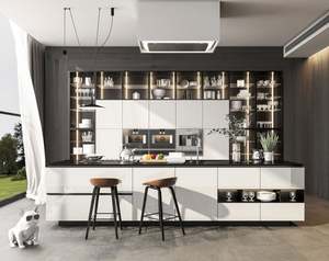 Good Quality European Style Modern Designs Kitchen Cabinets Set for Home - Product Image 4