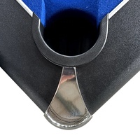 Table de billard commerciale OEM à monnayeur avec plateau en ardoise de 18 mm et système de retour de billes pour clubs, bars et salles de jeux