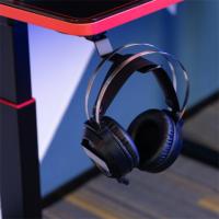 Fournisseur d'usine de bandes lumineuses rvb ODM OEM vente en gros ordinateur ergonomique bureau de jeu de musique personnalisé