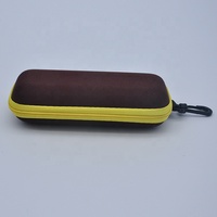 Étui à lunettes de sport rectangulaire en EVA souple, personnalisable avec logo en couleur, vente chaude directe usine
