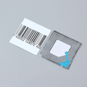 สติ๊กเกอร์กันขโมยแบบนิ่ม EAS RF 8.2MHz ขนาด 40*40 มม. พร้อมบาร์โค้ด สำหรับป้องกันการสูญหายของกล่อง - Product Image 6