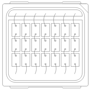 उच्च चमकदार प्रवाह आउटपुट <span class=keywords><strong>7070</strong></span> स्ड की अगुवाई वाली चिप 18 वी 36 वी 72 वी 2835 3030 5054 <span class=keywords><strong>7070</strong></span> की अगुवाई वाली चिप 1100lm sd - Product Image 4