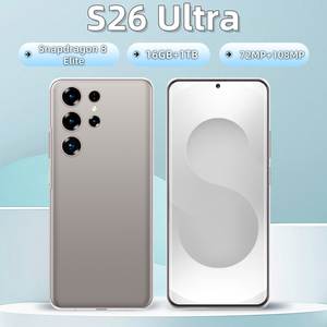 Smartphone S26 Ultra Versión <span class=keywords><strong>Global</strong></span> 5G 16GB+1TB Pantalla HD de 7.3 Pulgadas Cámara de Belleza Android 15 Desbloqueo Facial Teléfono Móvil HD de 72+108MP - Product Image 4
