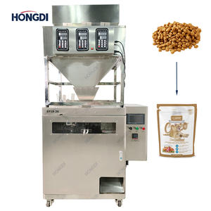 Máquina de embalaje de pesaje multifunción completamente automática de tres cabezales Máquina de embalaje de gránulos cuantitativa grande - Product Image 2