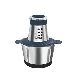 Picadora de Carne Eléctrica de Acero Inoxidable, Electrodoméstico de Cocina para Procesamiento de Alimentos, Rebanadora de Carne - Product Image 4