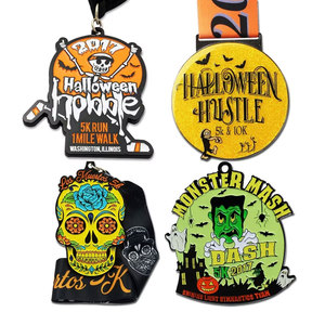 Médailles sportives 3D sculptées de prestige avec face avant par sublimation pour événements sportifs professionnels et récompenses de titres d'équipe - Product Image 5