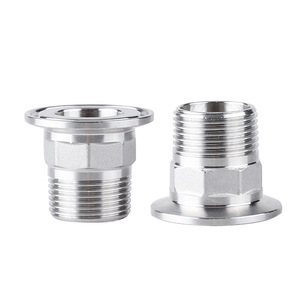 Conector BPST de Acero Inoxidable 304 con Rosca Hexagonal Macho de Liberación Rápida Kq Sanitary para Tubo Rígido de Agua y Aire - Product Image 2