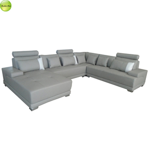Sectionnel <span class=keywords><strong>en</strong></span> cuir contemporain: conception <span class=keywords><strong>en</strong></span> forme de <span class=keywords><strong>L</strong></span>, canapé <span class=keywords><strong>en</strong></span> forme de U sectionnel <span class=keywords><strong>en</strong></span> cuir europé<span class=keywords><strong>en</strong></span> post-moderne dans le salon - Product Image 4