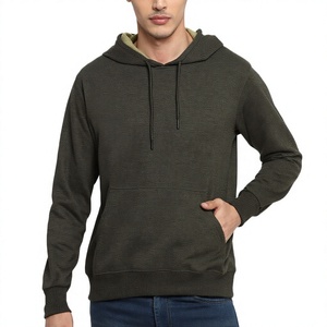 เสื้อฮู้ดดี้ผ้าฝ้ายทรงคลาสสิกสำหรับผู้ชาย สั่งทำได้ ขายส่ง ใส่ได้ทุกวัน - Product Image 1