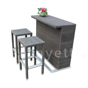 Konter Bar Modern Kabinet Bar Luar Ruangan Mebel Tiki Set Furnitur Bar