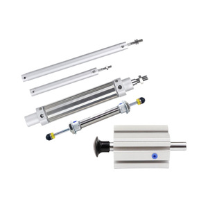 CG1BN20 Long Stroke Thin Type Pneumatic Cylinder Aluminum Body Thread Connection Positioning Cylinder - Product Image 1