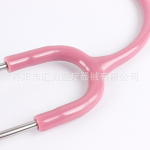 Estetoscopio de un Solo Cabezal Huili Medical Devices, de Acero Inoxidable Plateado, Manual, para Examen Físico Médico - Product Image 3