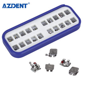מפעל מחיר AZDENT רוט 022 אורתודונטי <span class=keywords><strong>MIM</strong></span> מונובלוק שיניים מתכת סוגריים - Product Image 2